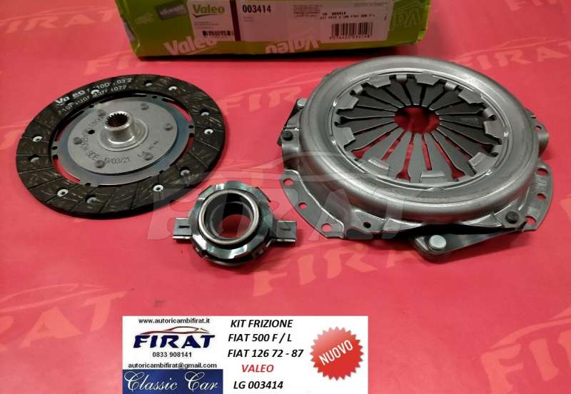 KIT FRIZIONE FIAT 500 F/L - 126 (003414)